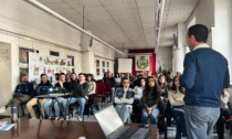 Gli studenti del Curie allo studio della ciclabile transfrontaliera a Malnate