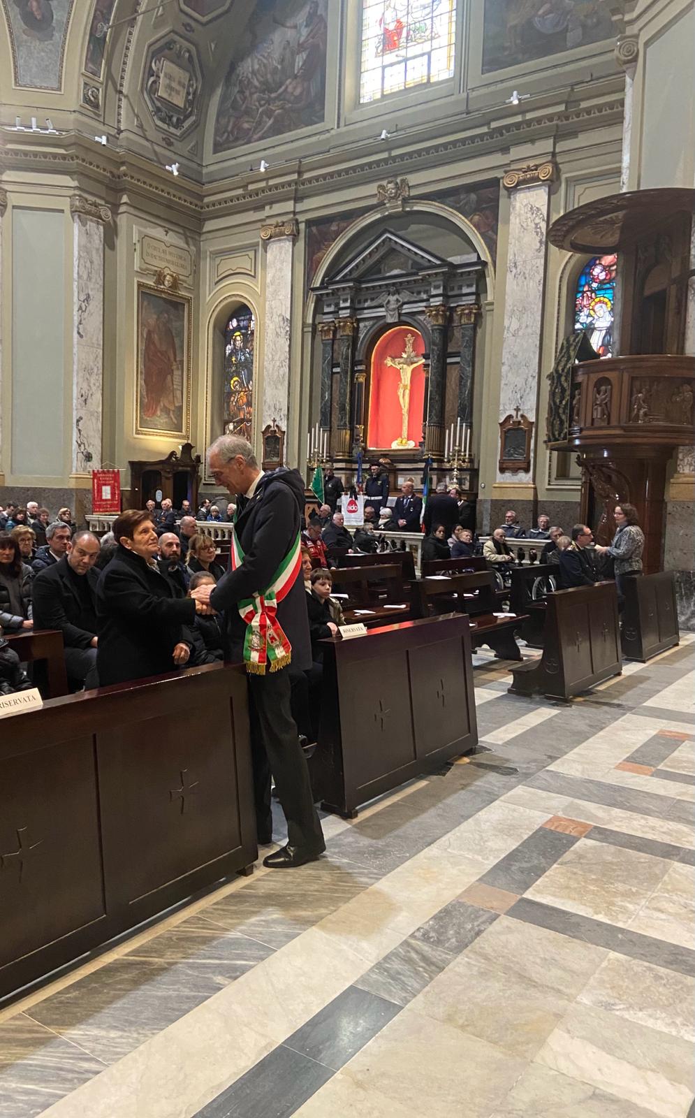 Funerale monsignor Galimberti Saronno