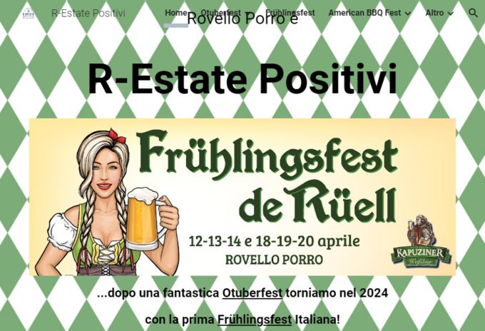 A Rovello la prima Frühlingsfest