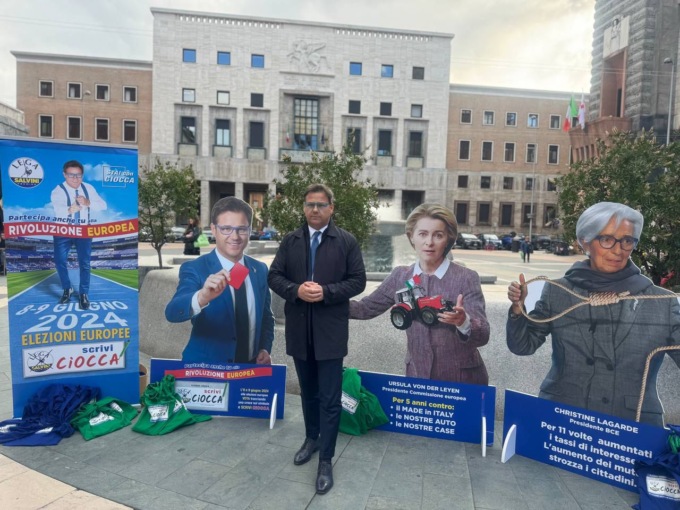 Tappa a Saronno per l’eurodeputato leghista Ciocca