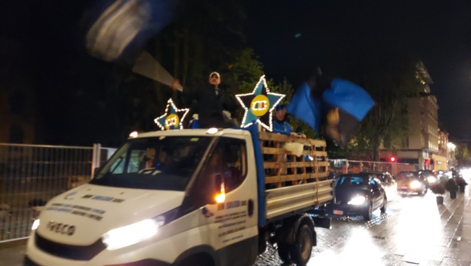 Derby e seconda stella: i nerazzurri fan festa anche a Tradate