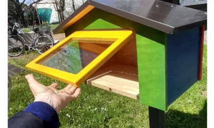 Libri aperti: a Vedano installate le  casette  per lo sharing della lettura