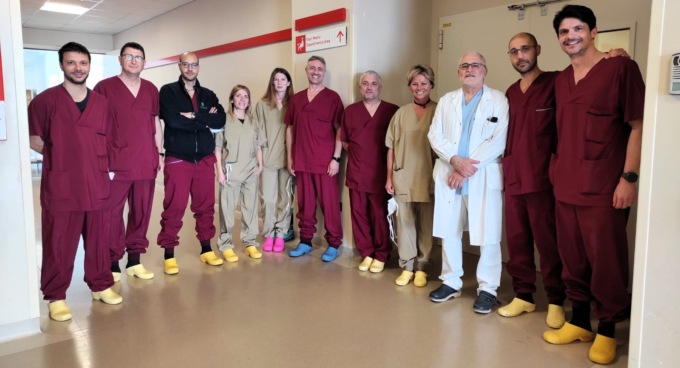 Sei chirurghi da tutta Italia al Sant’Anna per la chirurgia laparoscopica e robotica