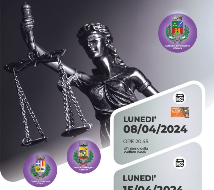Due incontri per il Progetto legalità per i cittadini