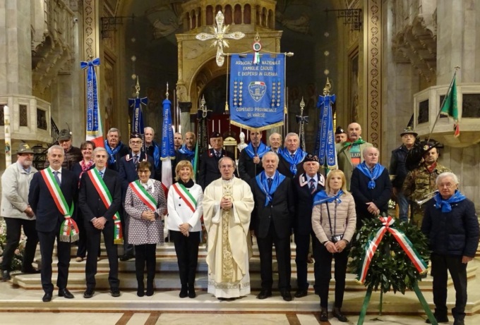 L’omaggio di Castellanza ai caduti e dispersi in guerra