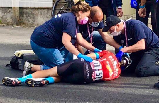 Il direttore del Pronto soccorso di Saronno al Giro d’Italia