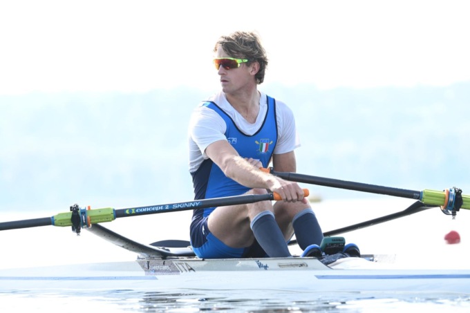 Lo studente Patrik Roceck è medaglia d’oro nella Coppa del mondo di canottaggio