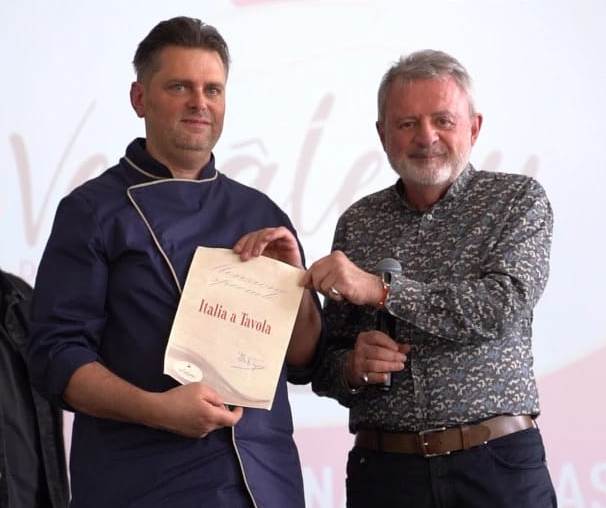 Il pasticcere Gianluca Colombo vince il premio «Italia a tavola»