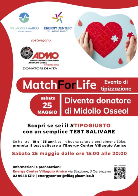 Villaggio amico e Energy center al fianco di Admo