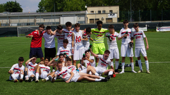 Gli allevi 2008 della Caronnese conquistano la salvezza