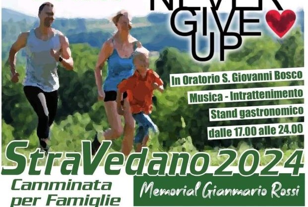 Appuntamento con la StraVedano, iniziativa che fa bene e fa del bene