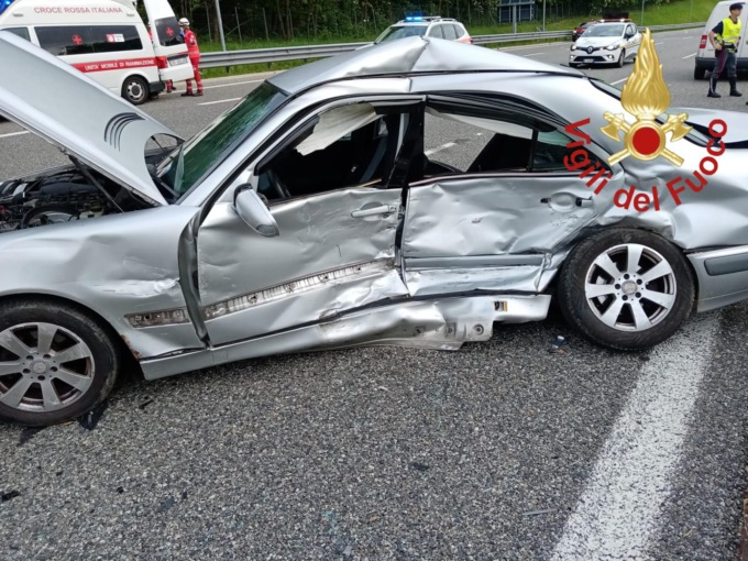 Incidente lungo la A9: quattro chilometri di coda in direzione Lainate