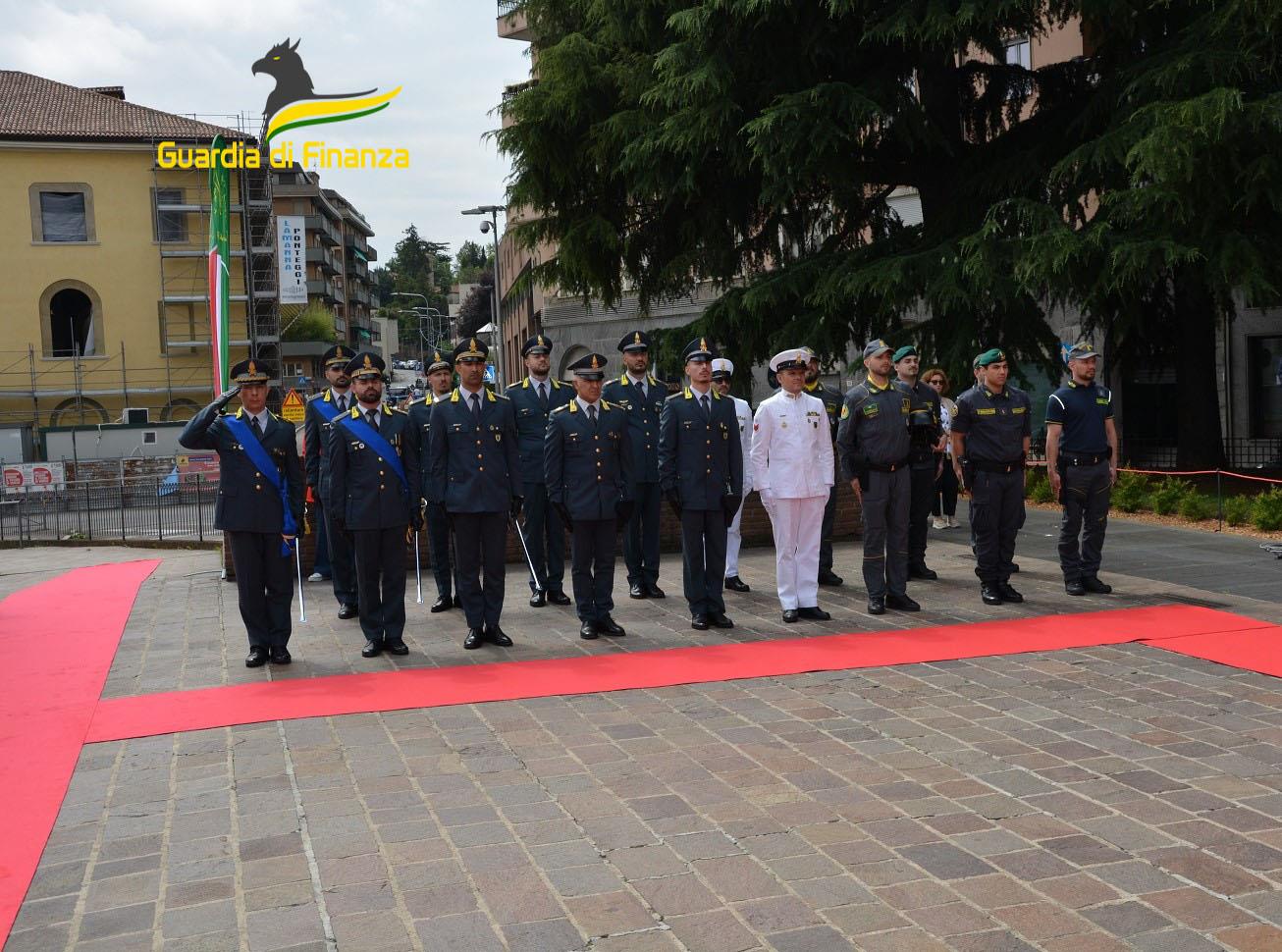 Anniversario Guardia di finanza