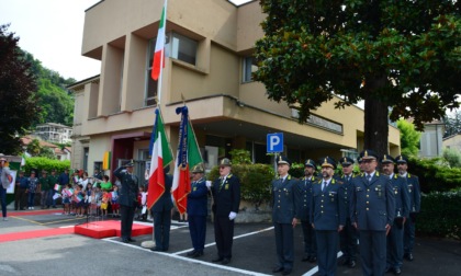 Dedicato alle Fiamme gialle il piazzale davanti al Municipio