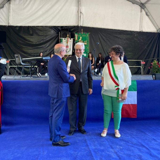 Gino Ballestra di Castellanza nominato Cavaliere