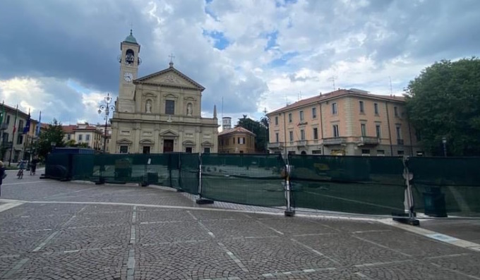 Lavori in Piazza Libertà: il cantiere avanza e riaprono le zone 1 e 2