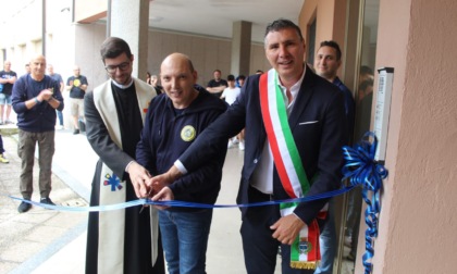 Taglio del nastro per la nuova sede dell'Inter Club