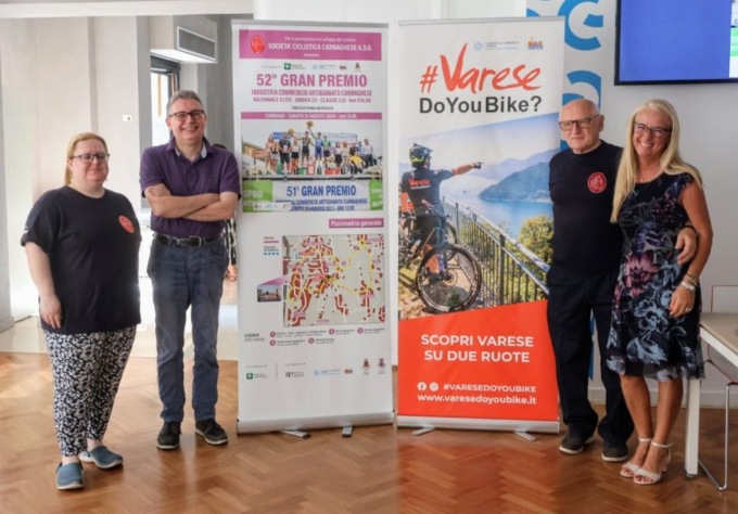 Presentato il Gran premio Carnaghese di ciclismo