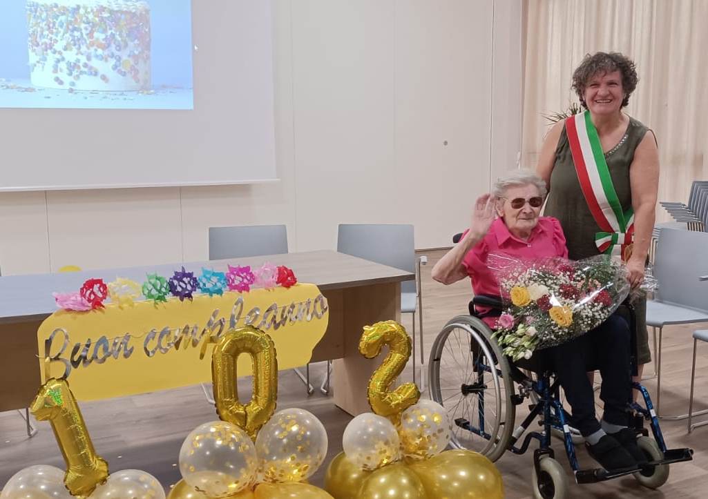 Giovanna Monza 102 anni