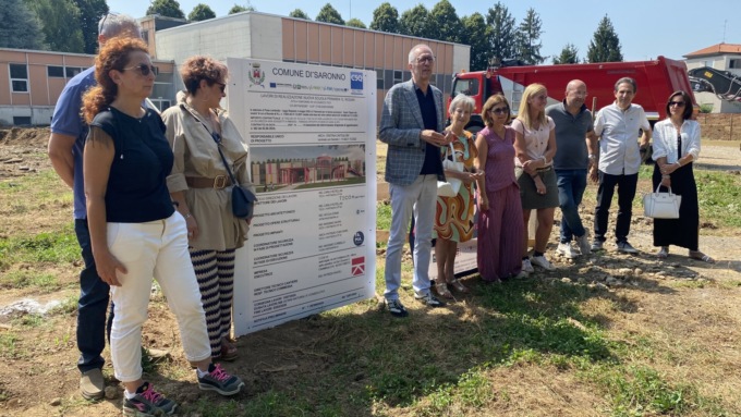 Aperto il cantiere per la nuova Rodari
