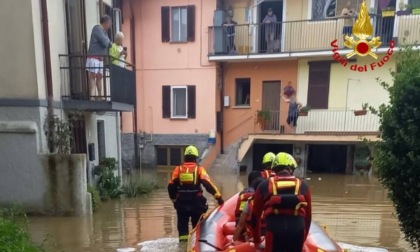 Maltempo, evacuata una famiglia per l'esondazione del torrente