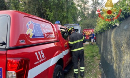 Cade in bici nel cuore del Parco delle Groane, lo salvano i pompieri