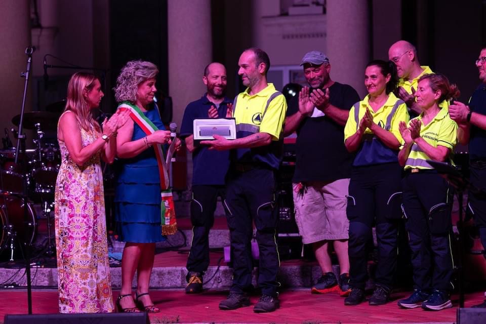 Premiazione Protezione civile Gerenzano