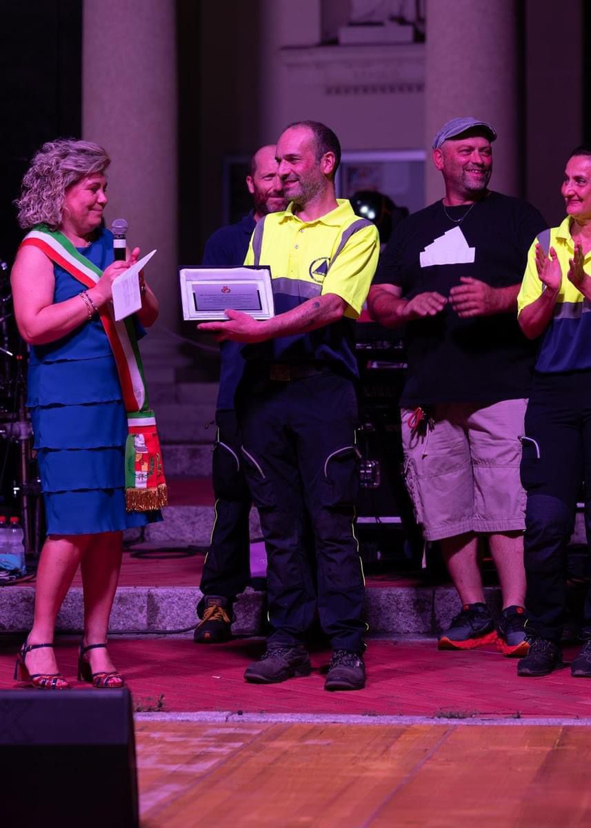 Premiazione Protezione civile Gerenzano