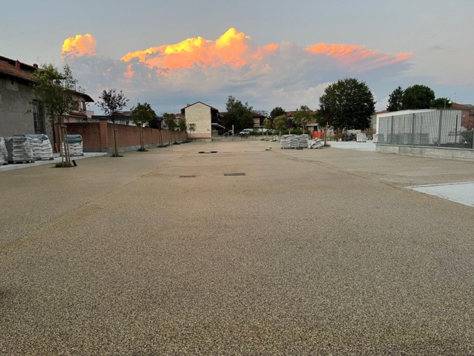 Pronto il nuovo piazzale: ospiterà il mercato di Gorla