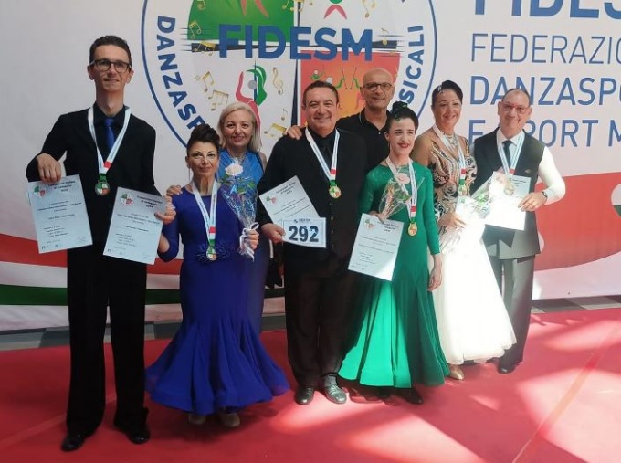 Un oro e due argenti ai Campionati italiani di danza sportiva paralimpica