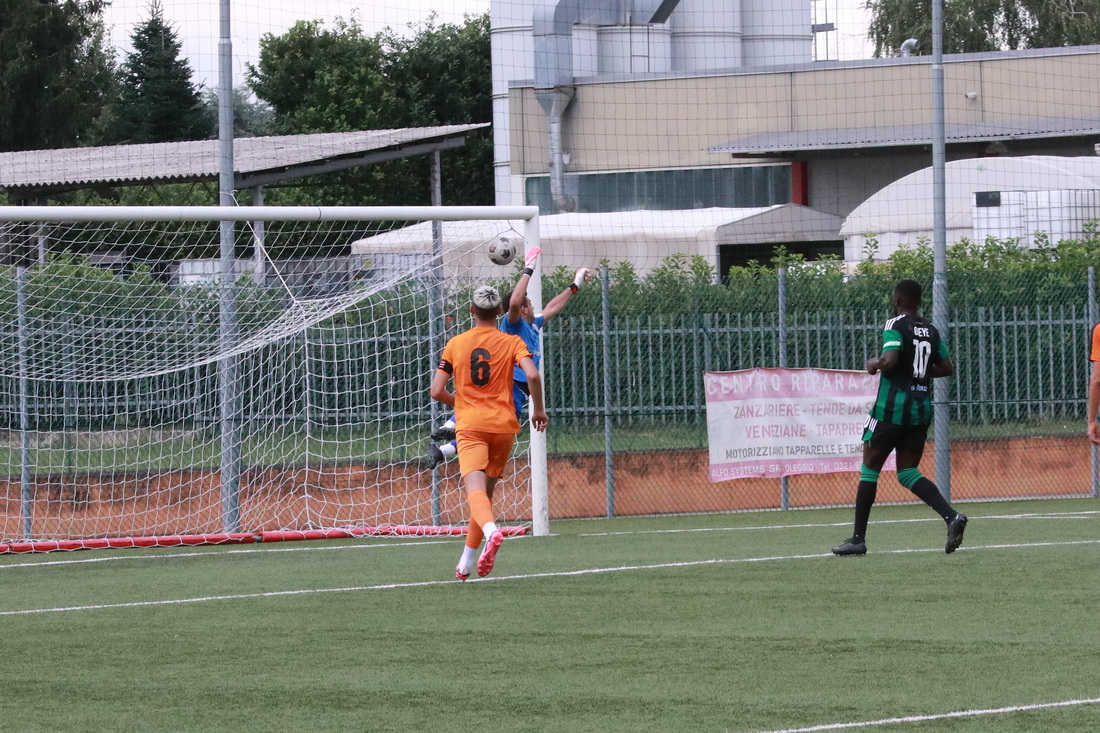 Il gol di Chessa Castellanzese