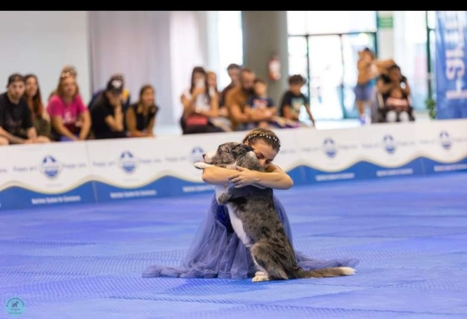 Lucrezia e Fly sul podio europeo di “dog dancing”