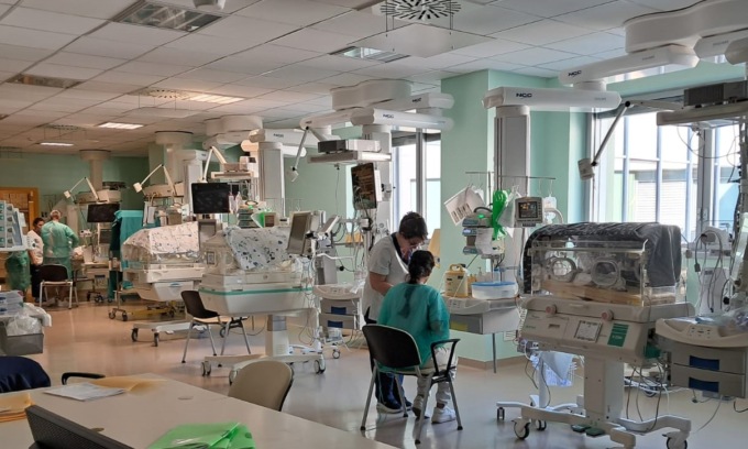 All’ospedale Sant’Anna la Tin è tornata al secondo piano