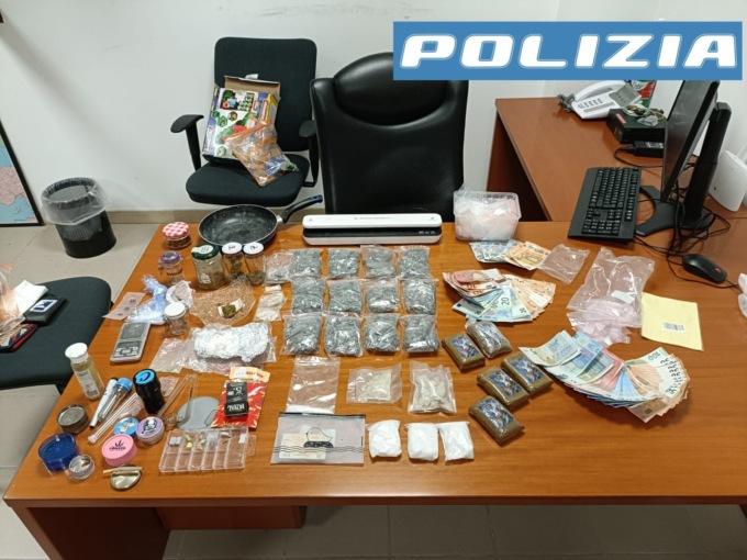 Arrestato un 28enne trafficante di droghe sintetiche