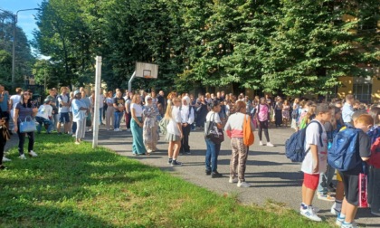 Prima campanella alle scuole Da vinci di Saronno