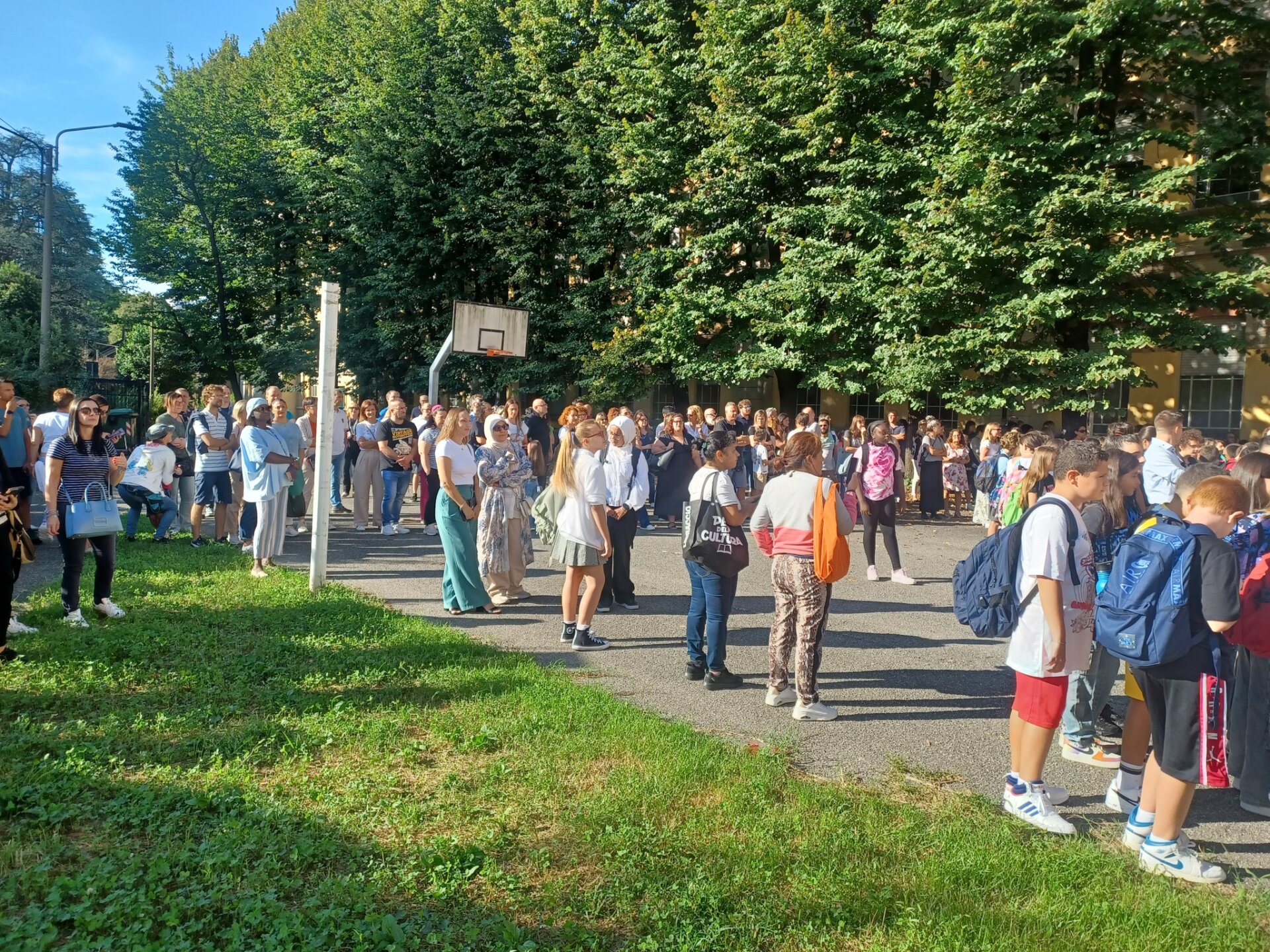 inizio scuola Da Vinci Saronno