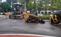 Lavori in conclusione al cantiere di via Miola