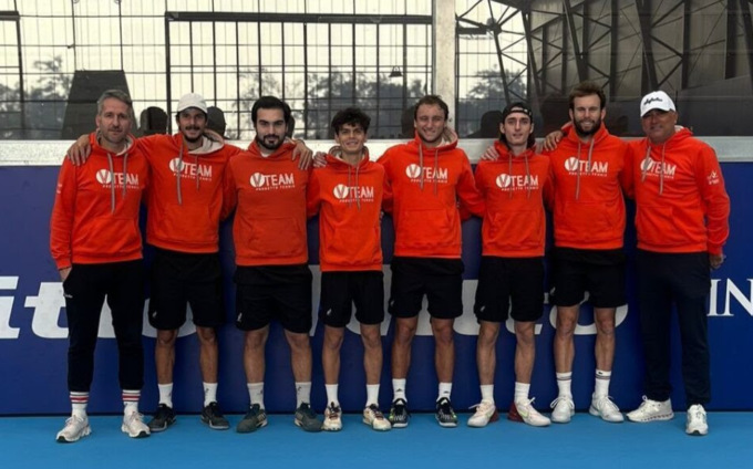 Il V-Team di tennis pronto per la stagione che sta per cominciare