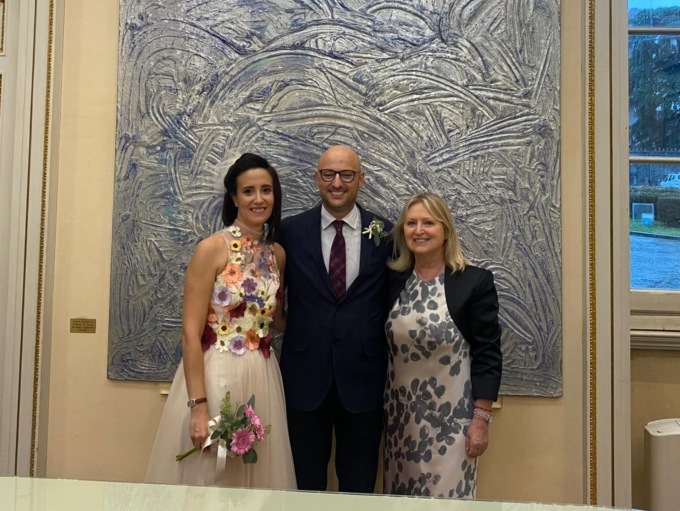Il sindaco di Lazzate Monti si è sposato con la sua Martina