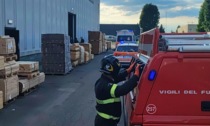 Uomo di 44 anni ferito sul lavoro a Turate