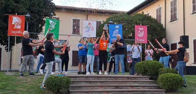 Chiusura per il Palio dei Rioni di Gorla minore