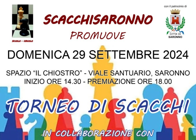 Torneo di scacchi per la Saronno Point
