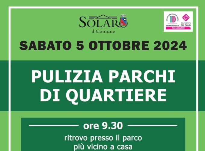 Giornata del verde e Giorno del dono