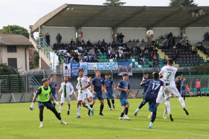 Due a due fra la Castellanzese e il Nuovo Sondrio