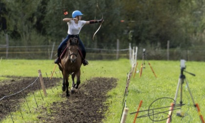 Grandi risultati in Svizzera per il tiro con l'arco a cavallo saronnese