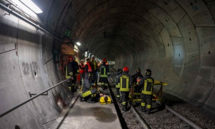 Castellanza, "prove d'emergenza" sui binari in galleria