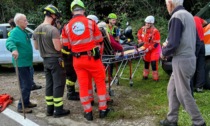 Cade lungo i sentieri del Pianbosco, salvata dai Vigili del Fuoco