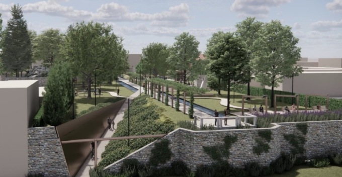 Parco urbano di via Dante: ecco come sarà