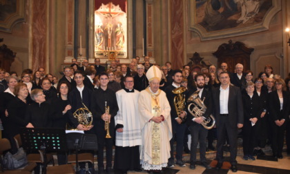 Visita pastorale del Vescovo Cantoni a Lomazzo