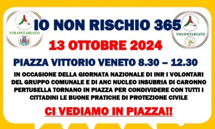 Io non rischio: la Protezione civile torna in piazza